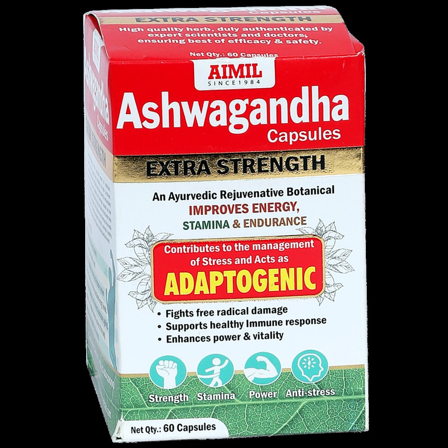 AIMIL Ashwagandha Capsule - Supports Healthy Immune Response