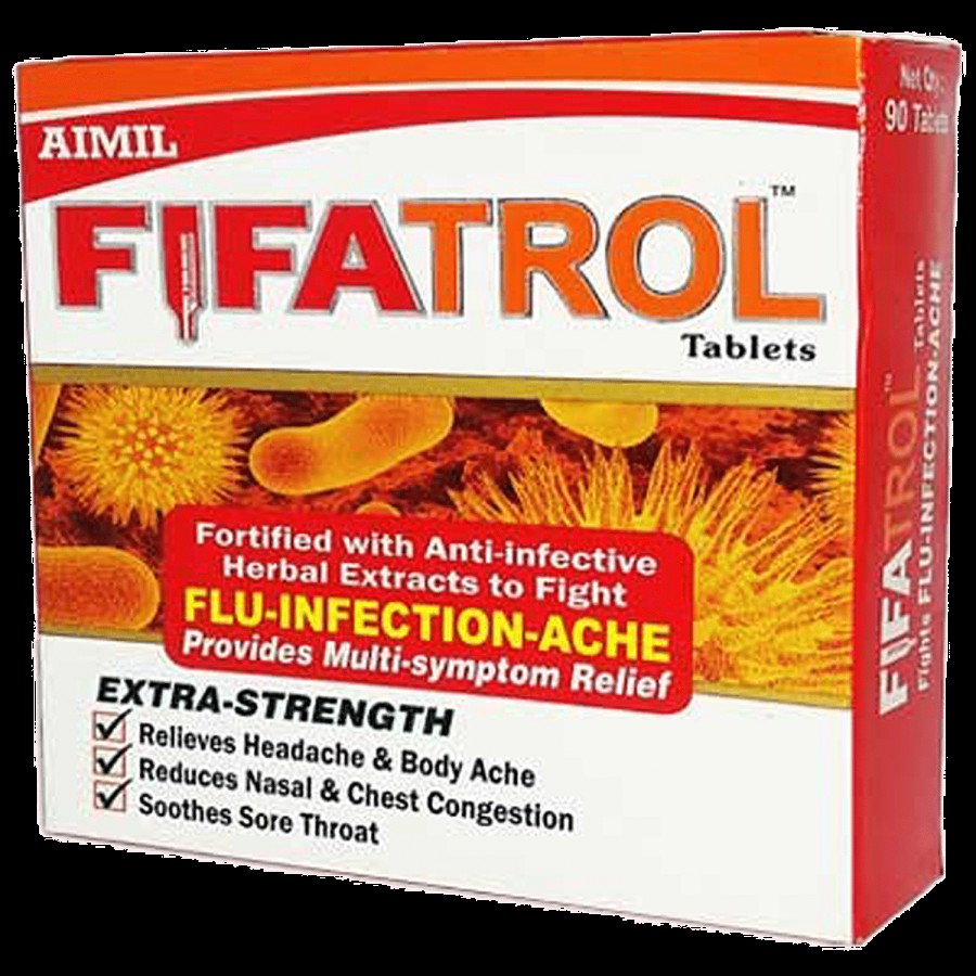 AIMIL Fifatrol Tablets - Relieves Symptoms of Flu