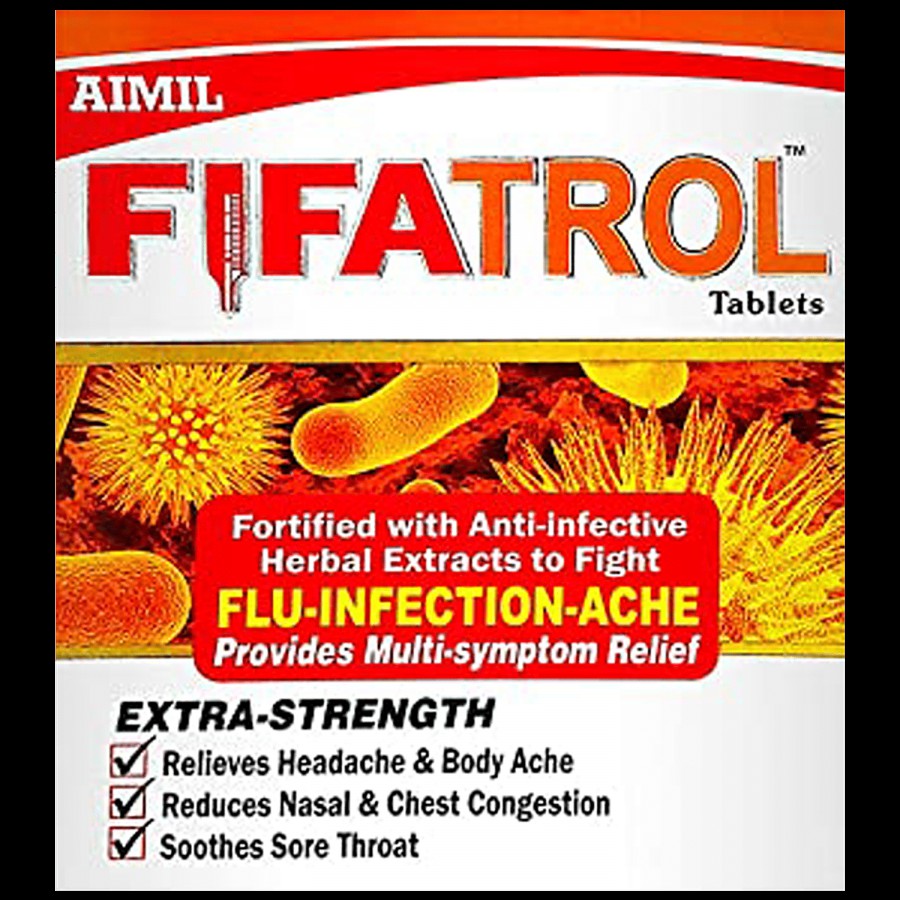 AIMIL Fifatrol Tablets - Relieves Symptoms of Flu