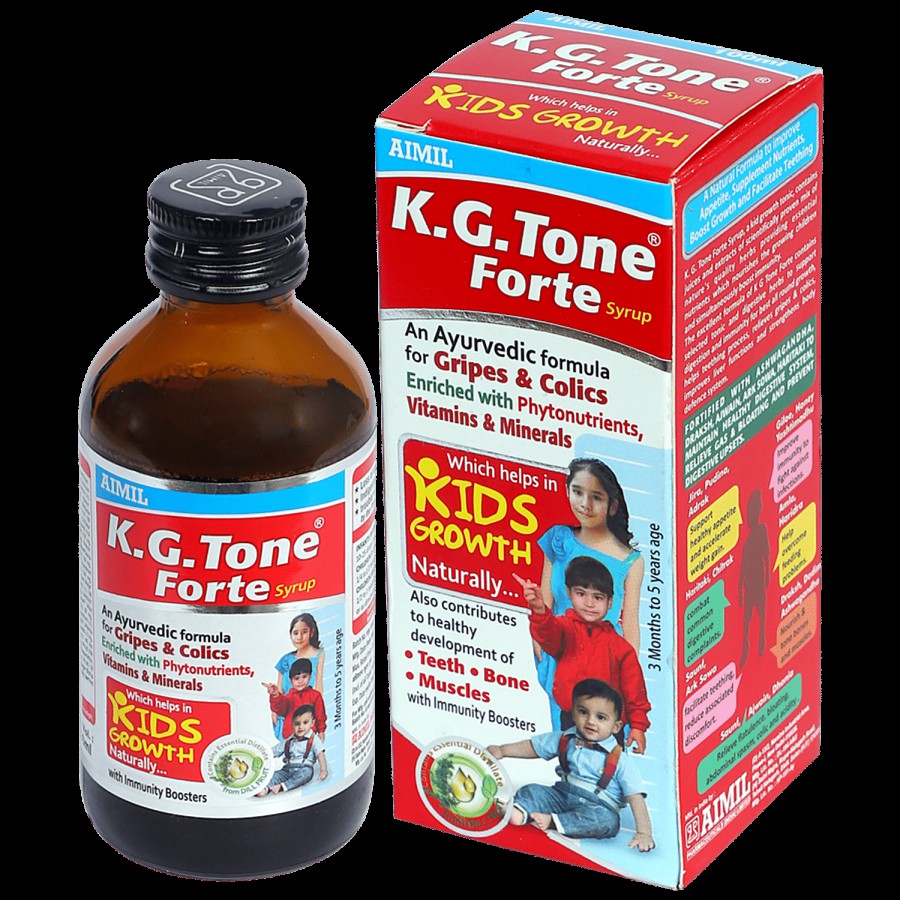 AIMIL K.G Tone Forte Syrup - Treats Colic & Gripes