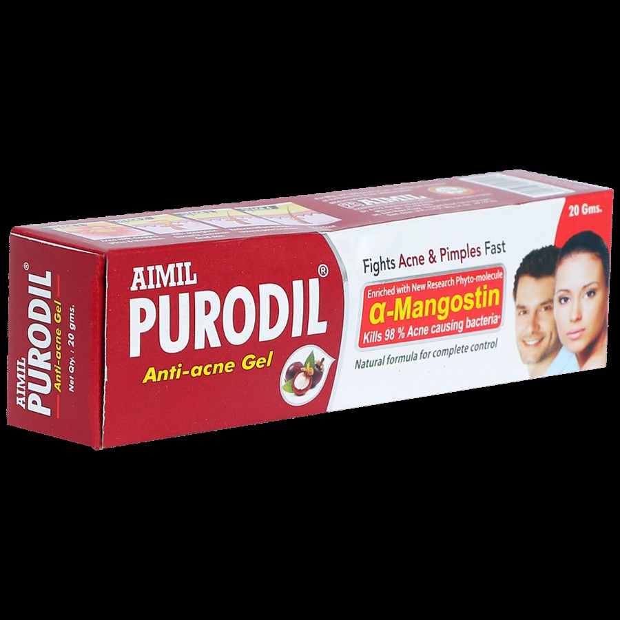 AIMIL Purodil Anti-Acne Gel - Natural Formula