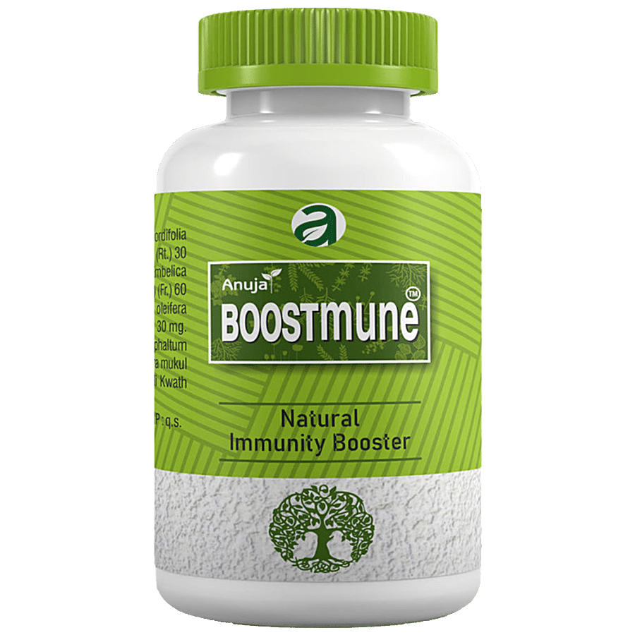 ANUJA  HERBACEUTICALS Boostmune Capsules - Ayurvedic