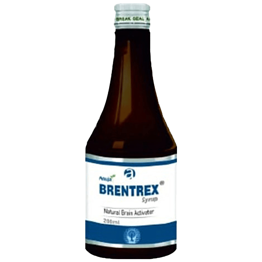 ANUJA  HERBACEUTICALS Brentrex Syrup - Relieves Stress