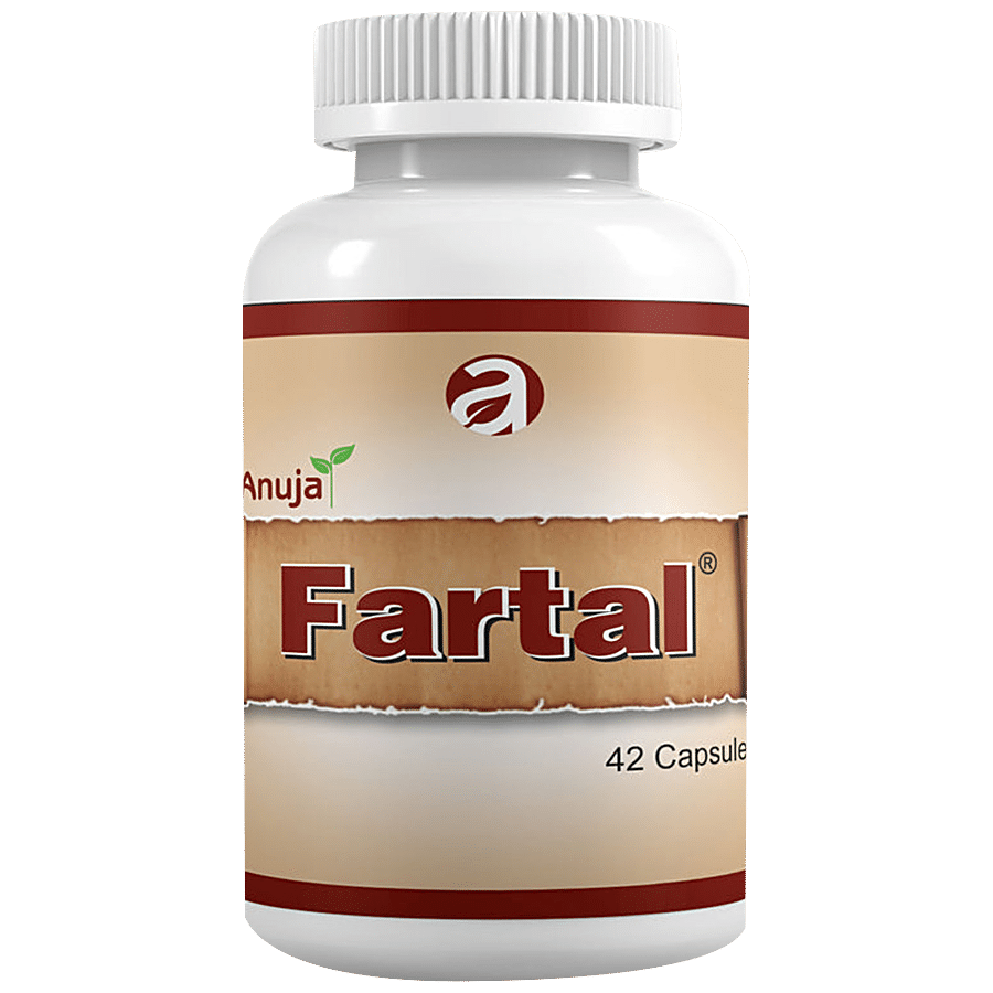 ANUJA  HERBACEUTICALS Fartal Capsules - Ayurvedic