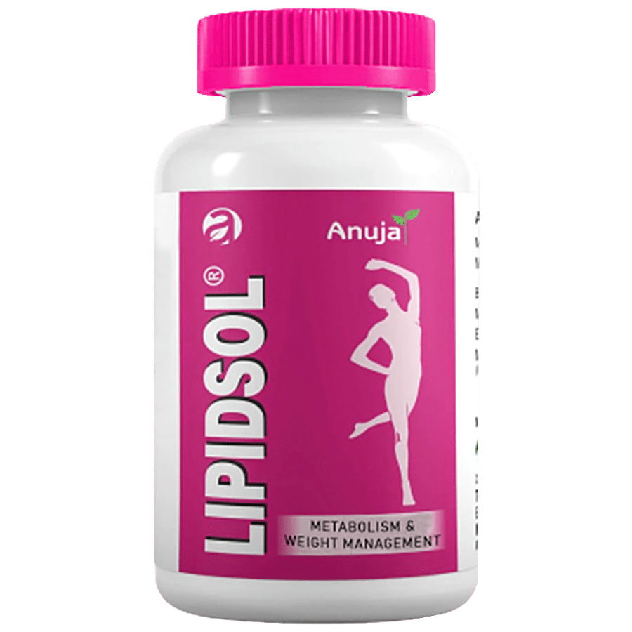 ANUJA  HERBACEUTICALS Lipidsol Capsules - Ayurvedic