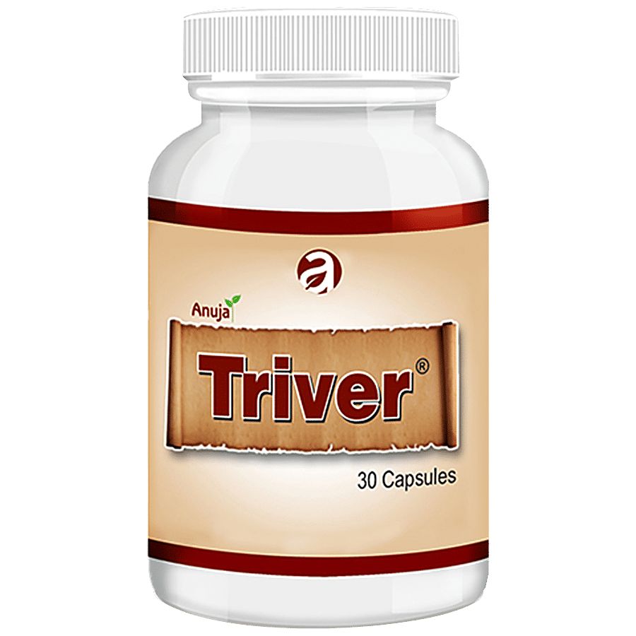 ANUJA  HERBACEUTICALS Triver Capsules - Controls Viral Fever