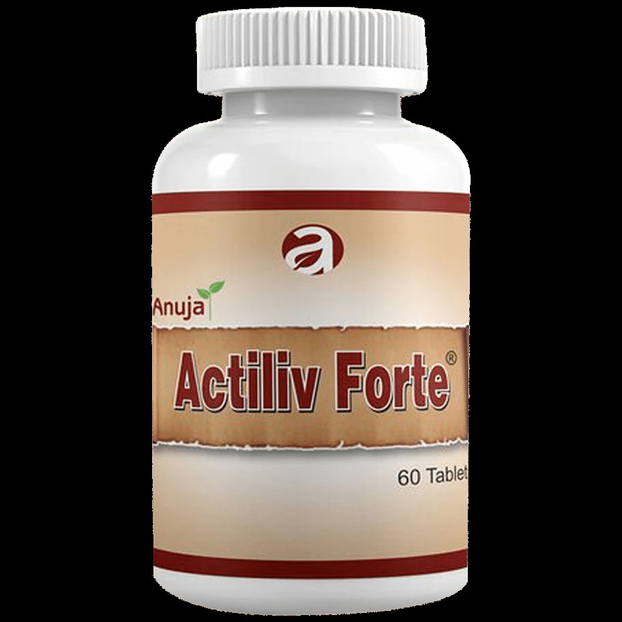 Anuja Herbaceuticals Actiliv Forte Tablets - Ayurvedic