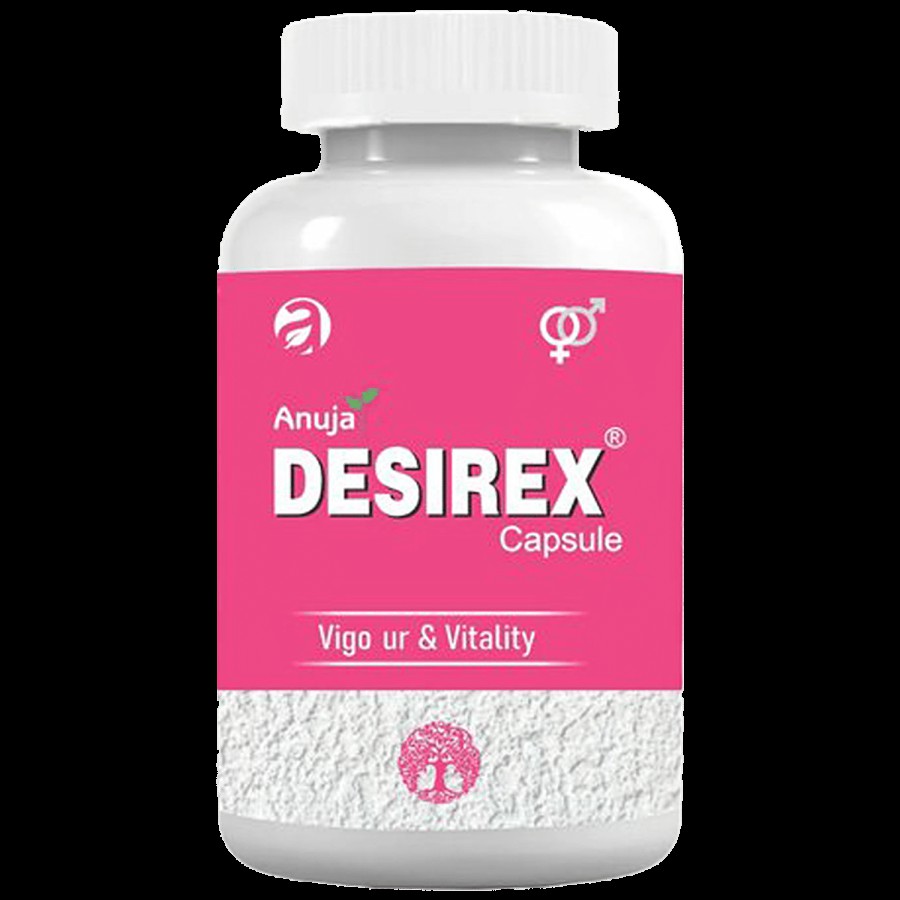 Anuja Herbaceuticals Desirex Capsules - Treats Erectile Dysfunction