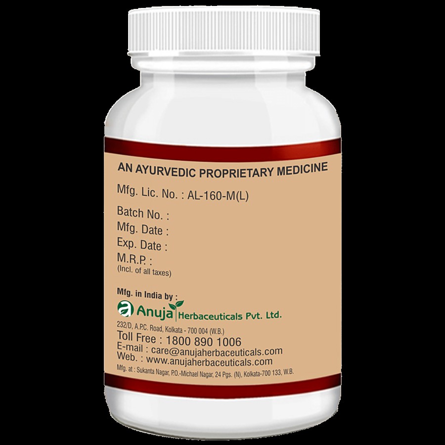 Anuja Herbaceuticals Fekal Capsules - Improves Hemoglobin & Calcium Levels Naturally