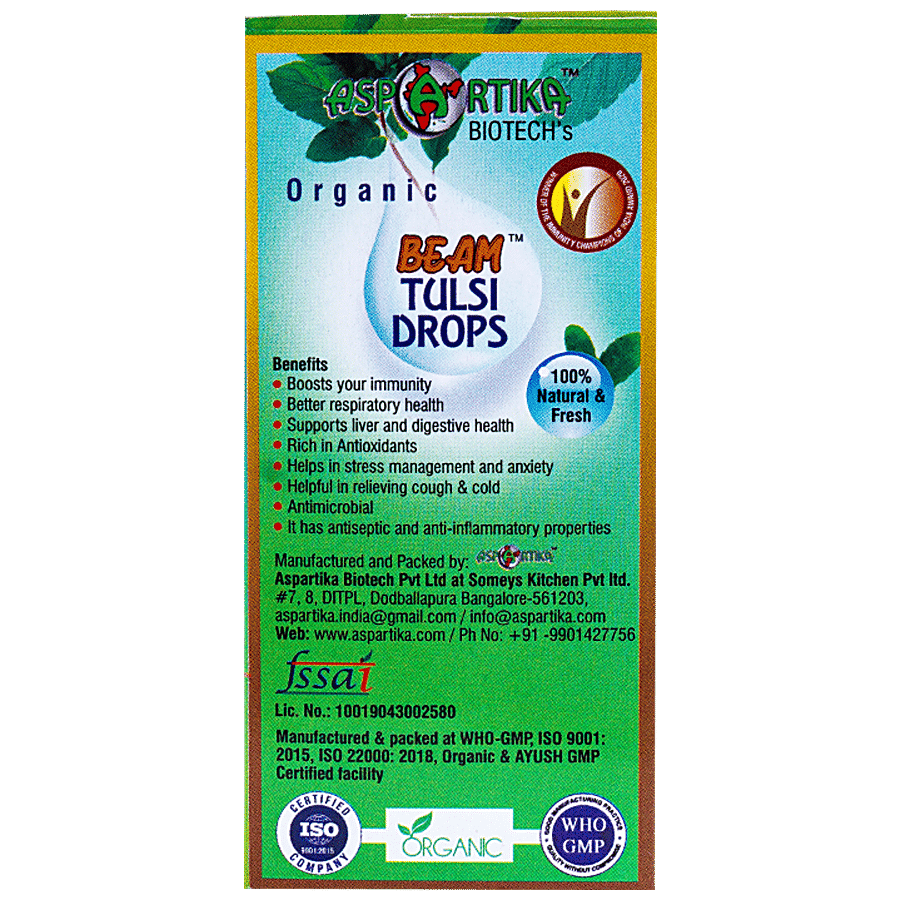 Aspartika Tulsi Drops -  Immune Booster