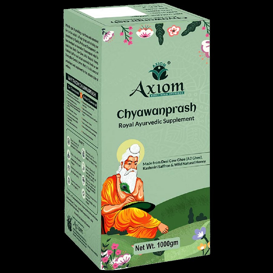 Axiom Chyawanprash Ayurvedic Supplement - Boosts Immunity