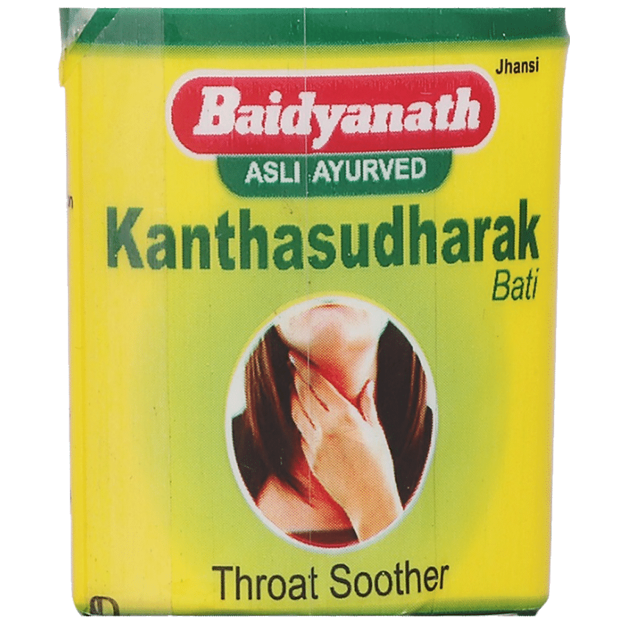 Baidyanath Jhansi Kanthasudharak Bati - Throat Soother