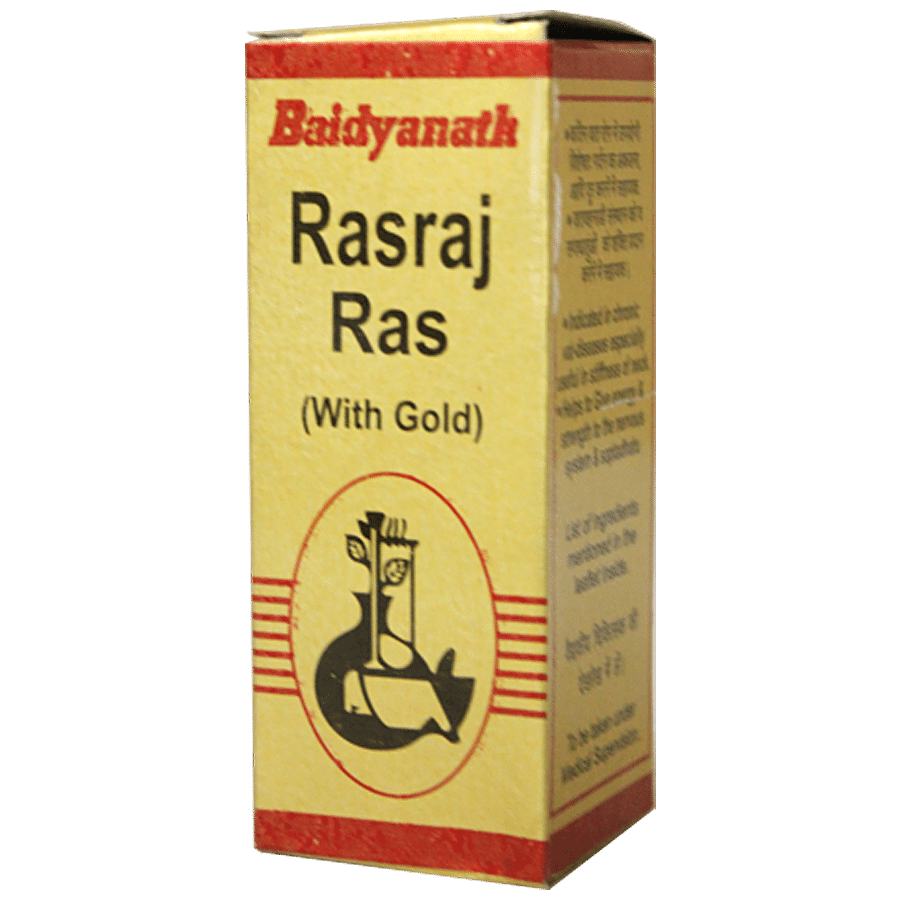 Baidyanath Nagpur Rasraj Ras Gold - Neuro Care Tablets