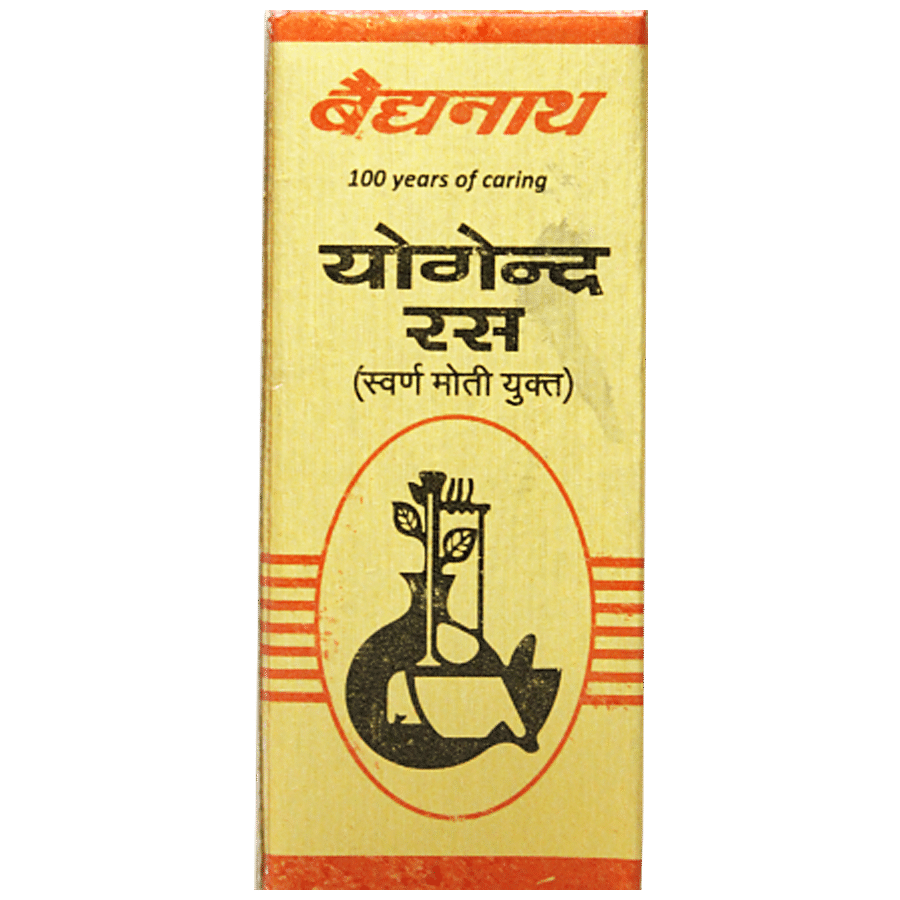 Baidyanath Nagpur Yogendra Ras - With Gold