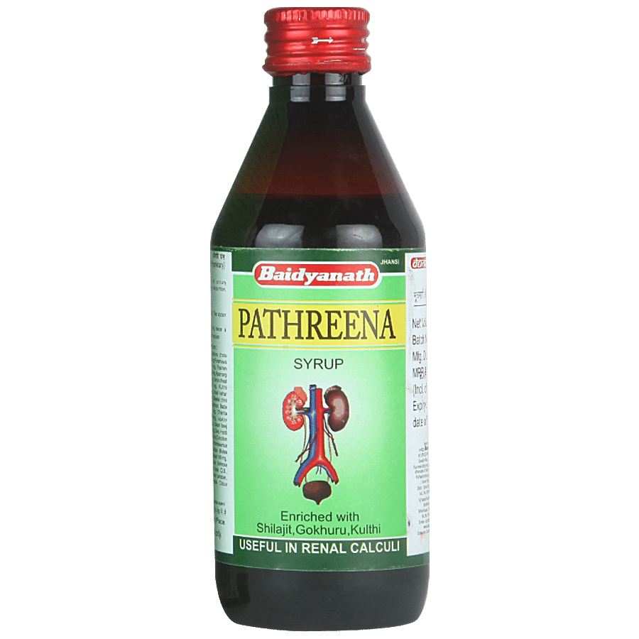 Baidyanath Pathreena Syrup - Useful In Renal Calculi