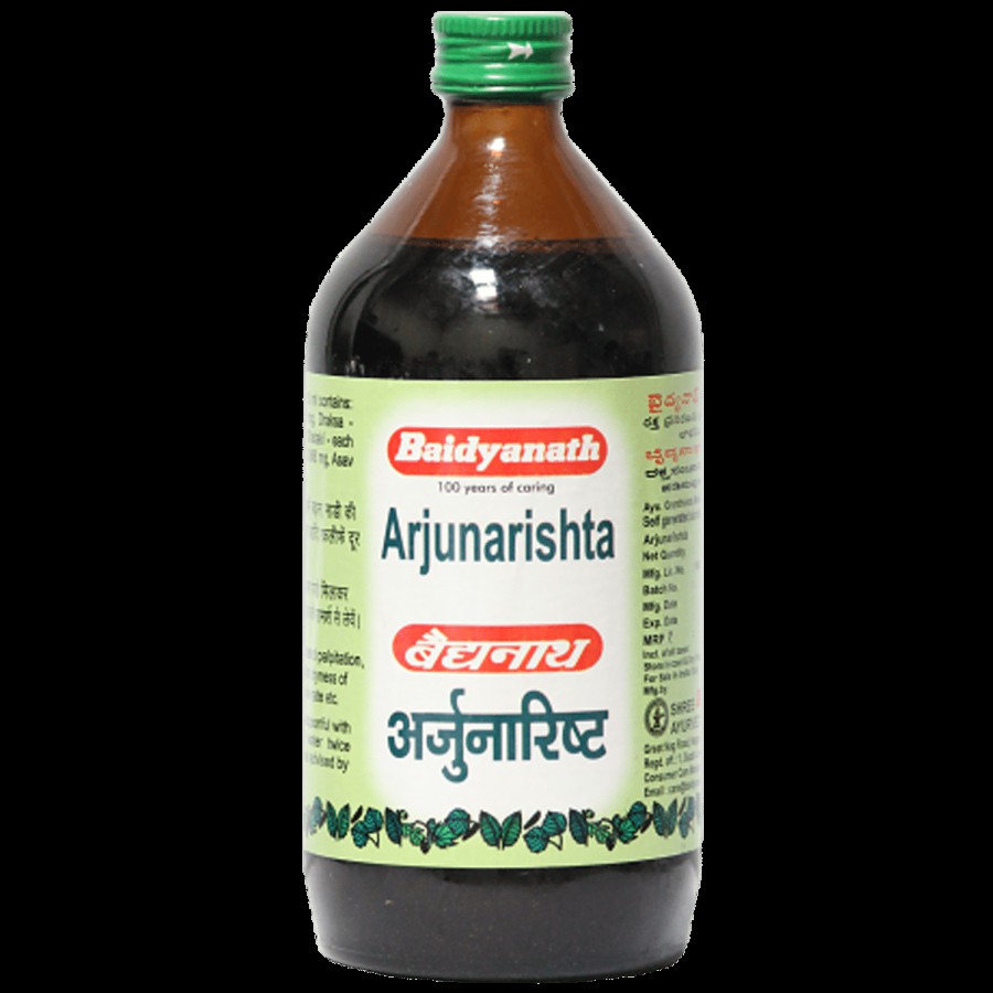 Baidyanath Arjunarishta Syrup - For Heart Care