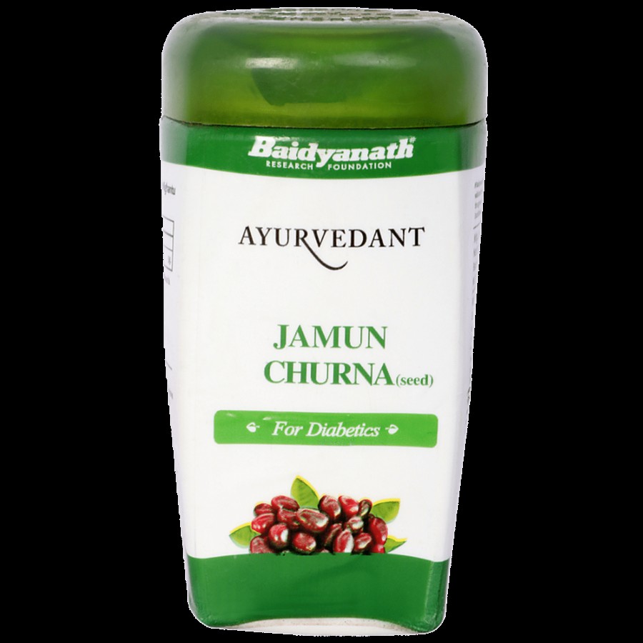 Baidyanath Ayurvedant Jamun Churna Seed - For Diabetics