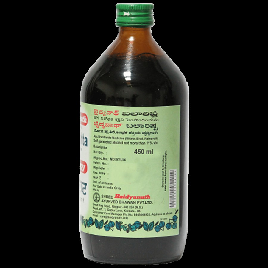 Baidyanath Balarishta Tonic - For Stress Relief & Rejuvenation