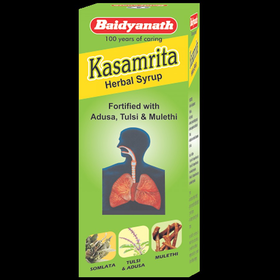 Baidyanath Kasamrit Herbal Tonic - For Cough & Cold