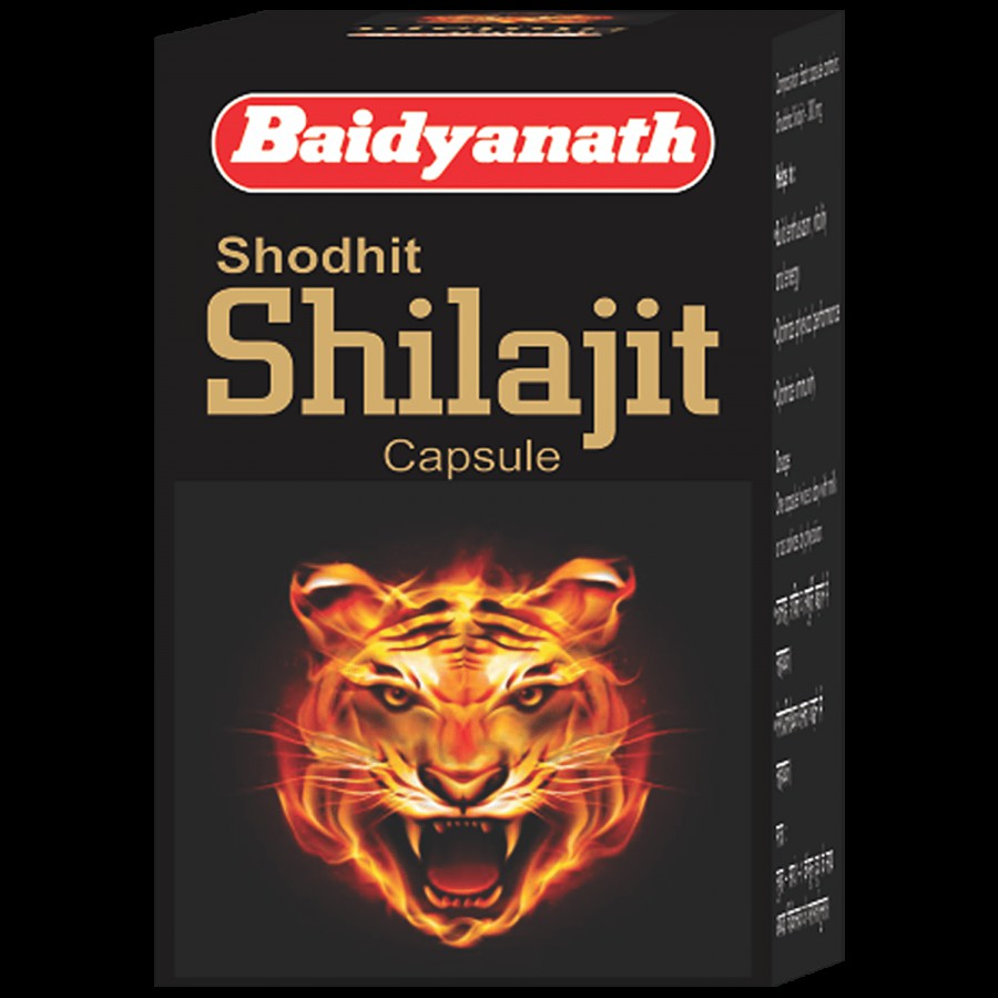 Baidyanath Nagpur Shilajeet Capsule - For Vigour