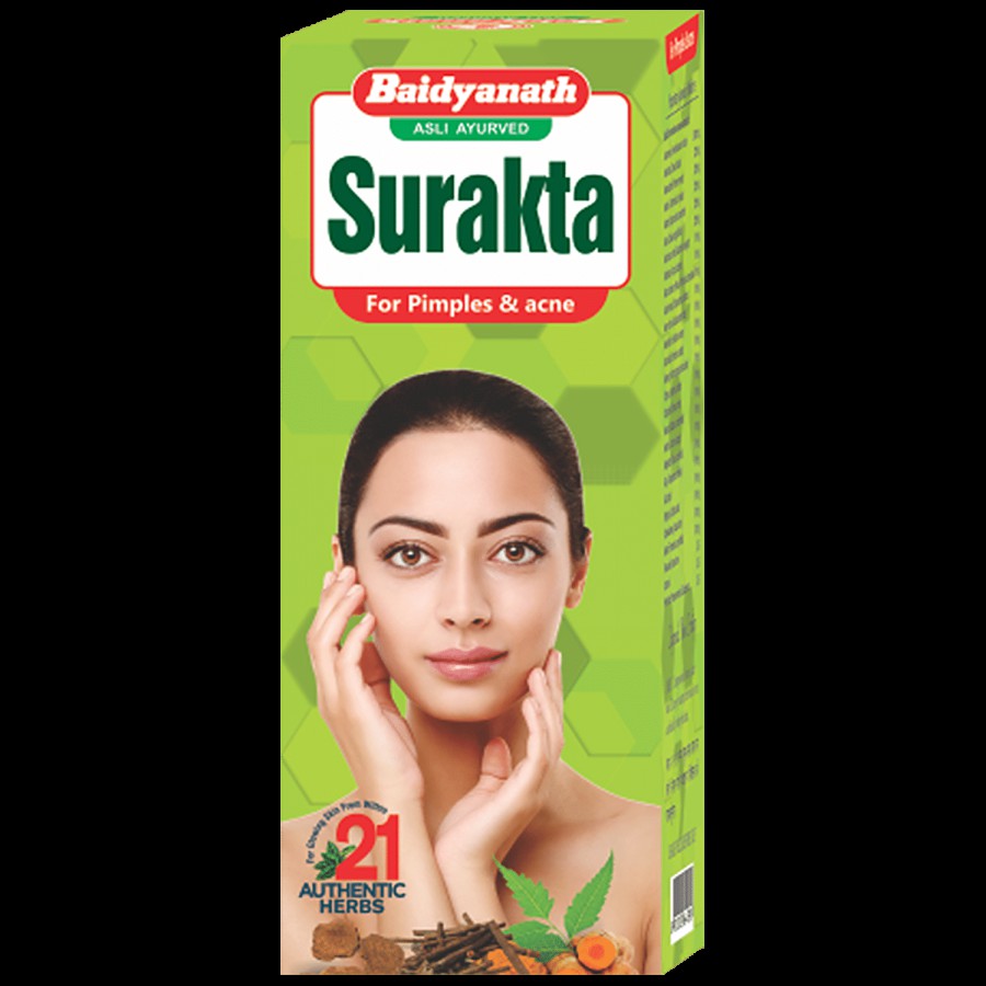 Baidyanath Surakta - For Pimples & Acne-Free Skin