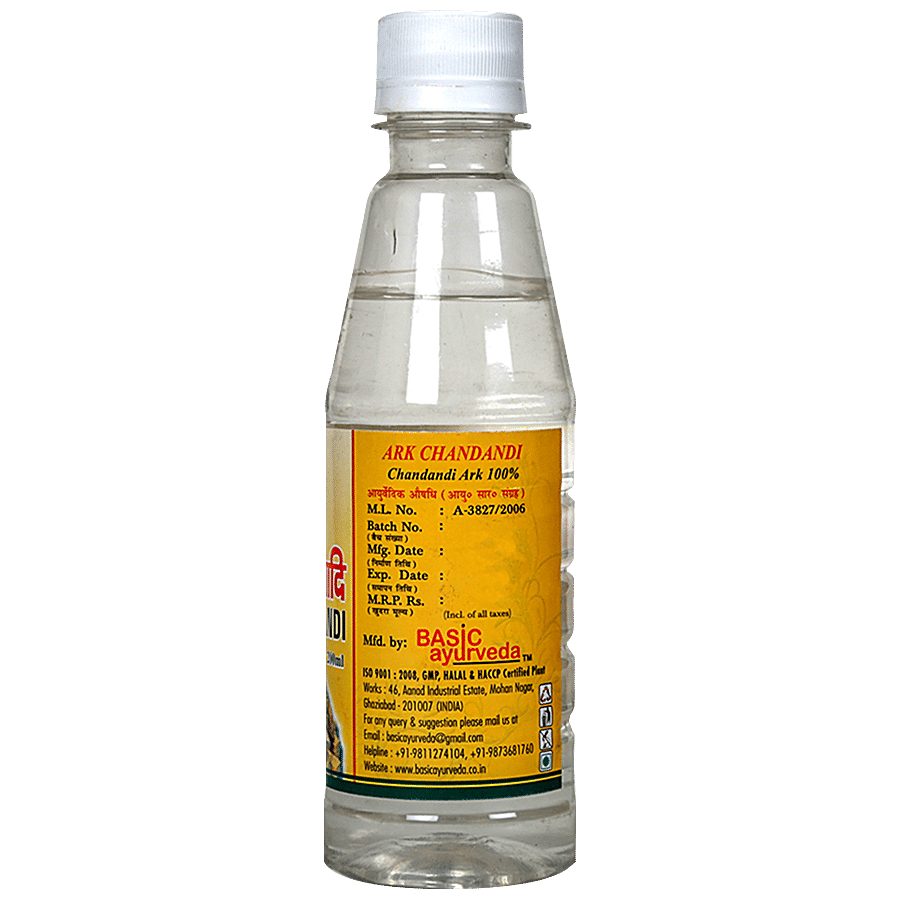 Basic Ayurveda Ark Chandandi - Sandalwood Infused Water