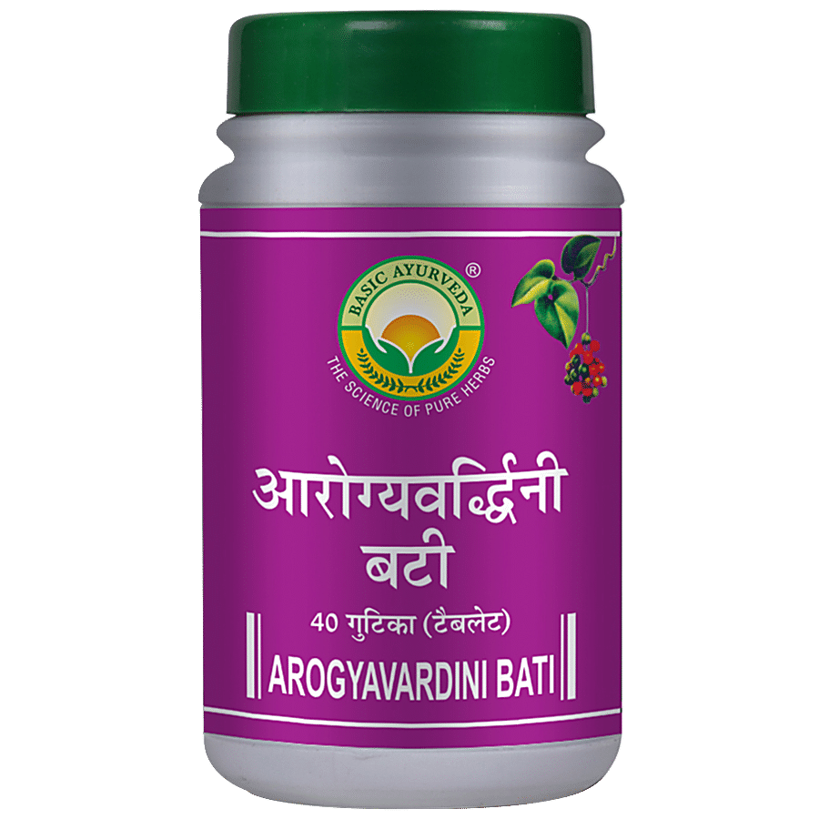 Basic Ayurveda Arogyavardini Bati - For Liver