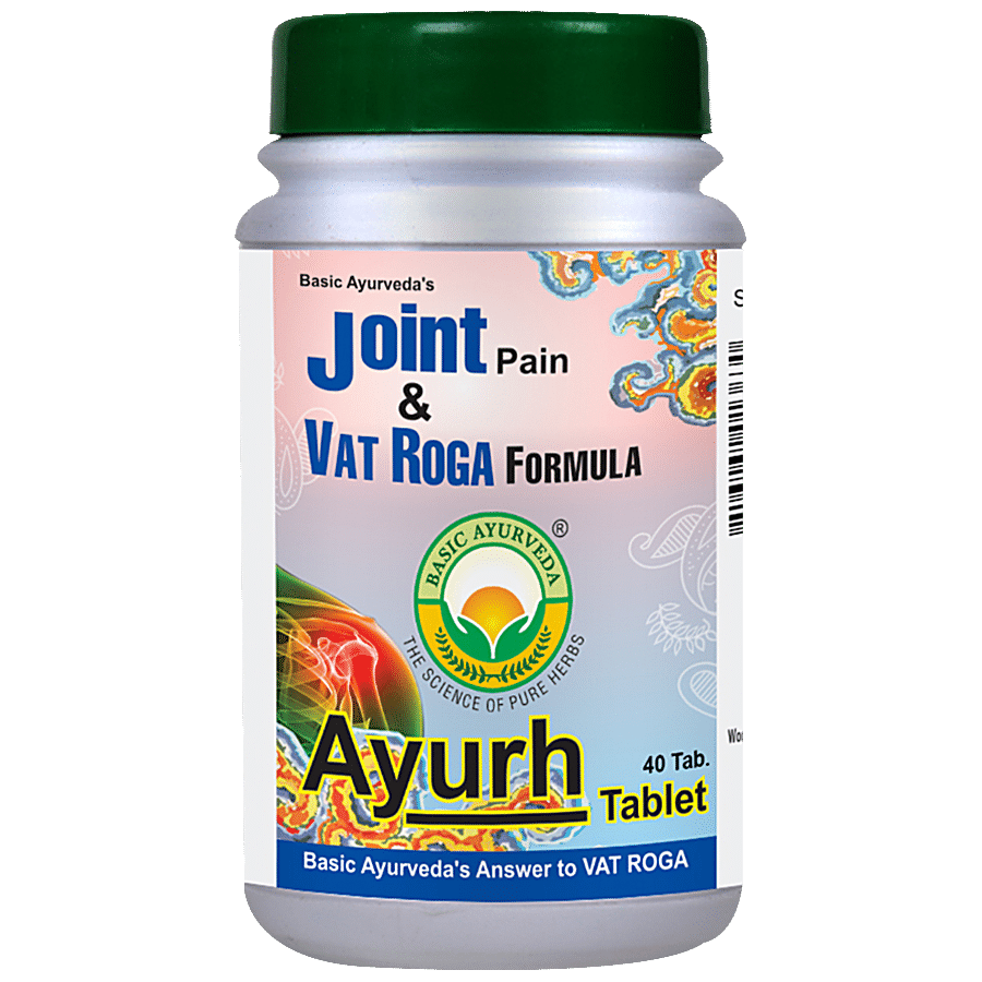 Basic Ayurveda Ayurh Tablets - Joint Pain & Vata Problem Reliever