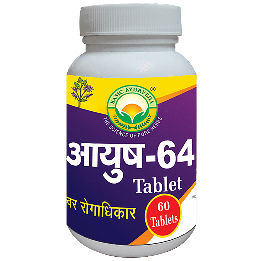 Basic Ayurveda Ayush-64 Tablets - Ayurvedic Immunity Booster