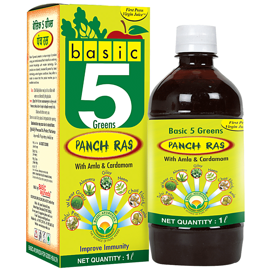 Basic Ayurveda Basic 5 Green Panch Ras - Organic