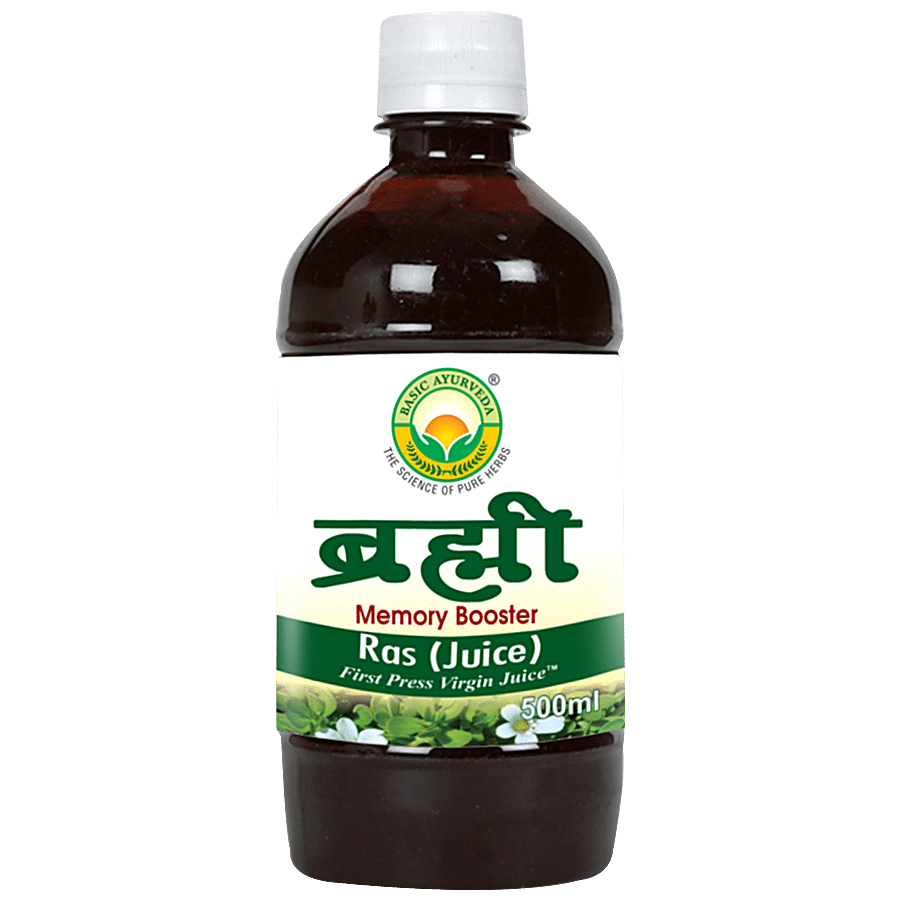 Basic Ayurveda Brahmi Ras Juice - Memory Booster