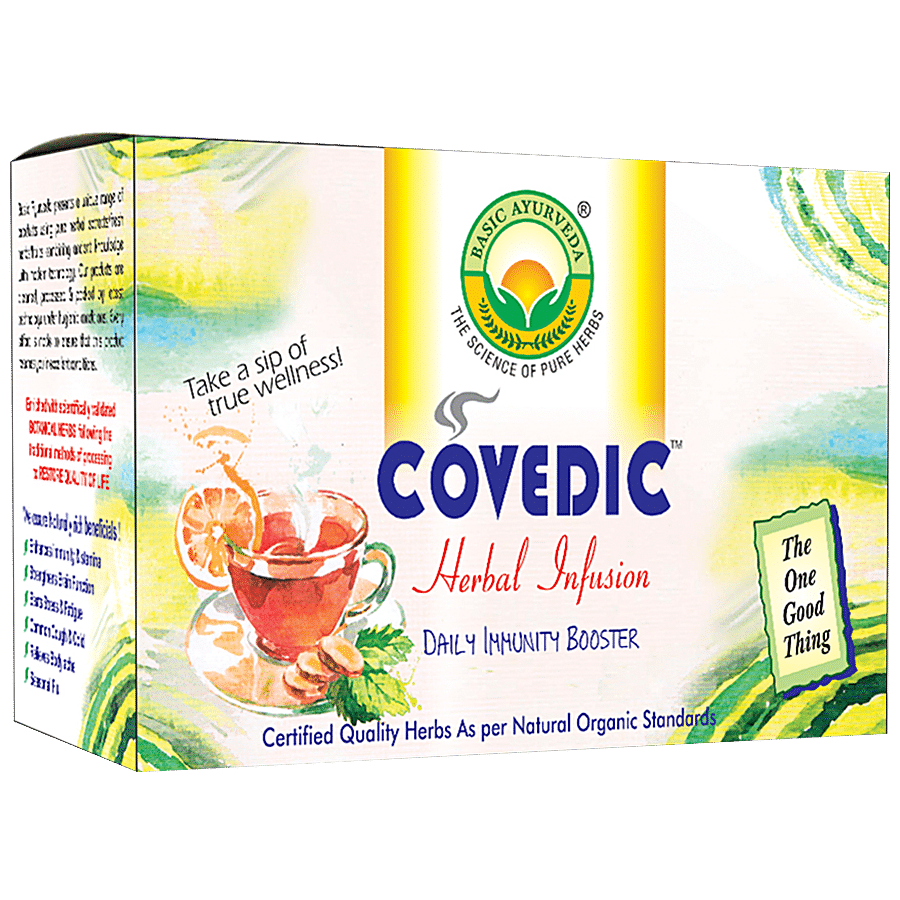 Basic Ayurveda Covedic Herbal Infusion Bags - For Immunity