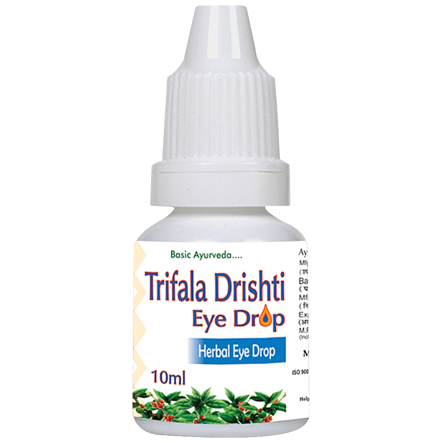 Basic Ayurveda Herbal Eye Drops - Trifala Drishti