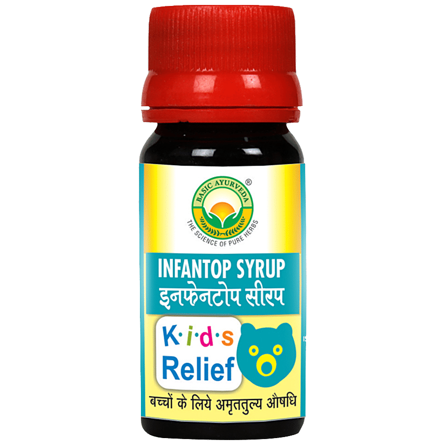 Basic Ayurveda Infantop Syrup - Treatment For Worm Infection