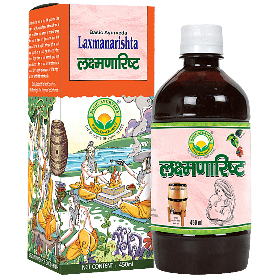 Basic Ayurveda Laxmanarishta Syrup - For Menorrhagia