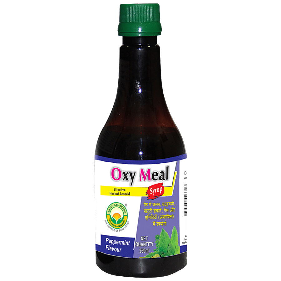 Basic Ayurveda Oxy Meal Syrup - For Heartburn