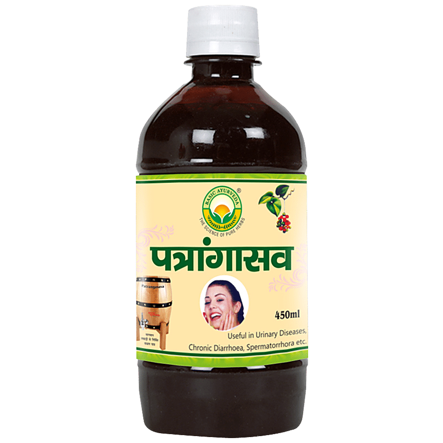 Basic Ayurveda Patrangasava Syrup - Urinary Antiseptic