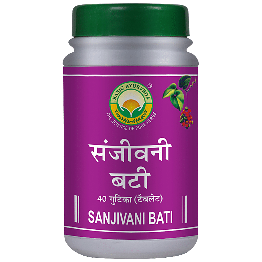 Basic Ayurveda Sanjivani Bati - For Urinary Health