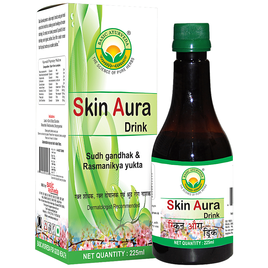 Basic Ayurveda Skin Aura Drink - Beneficial in Acne