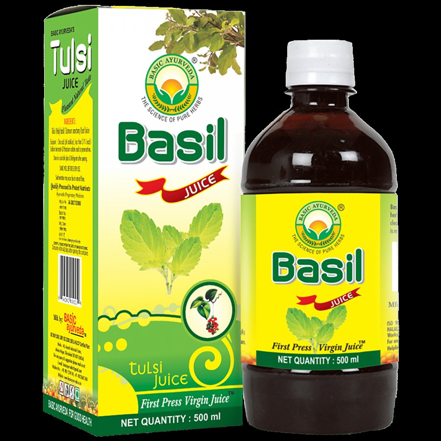 Basic Ayurveda Basil/ Tulsi Juice - Organic