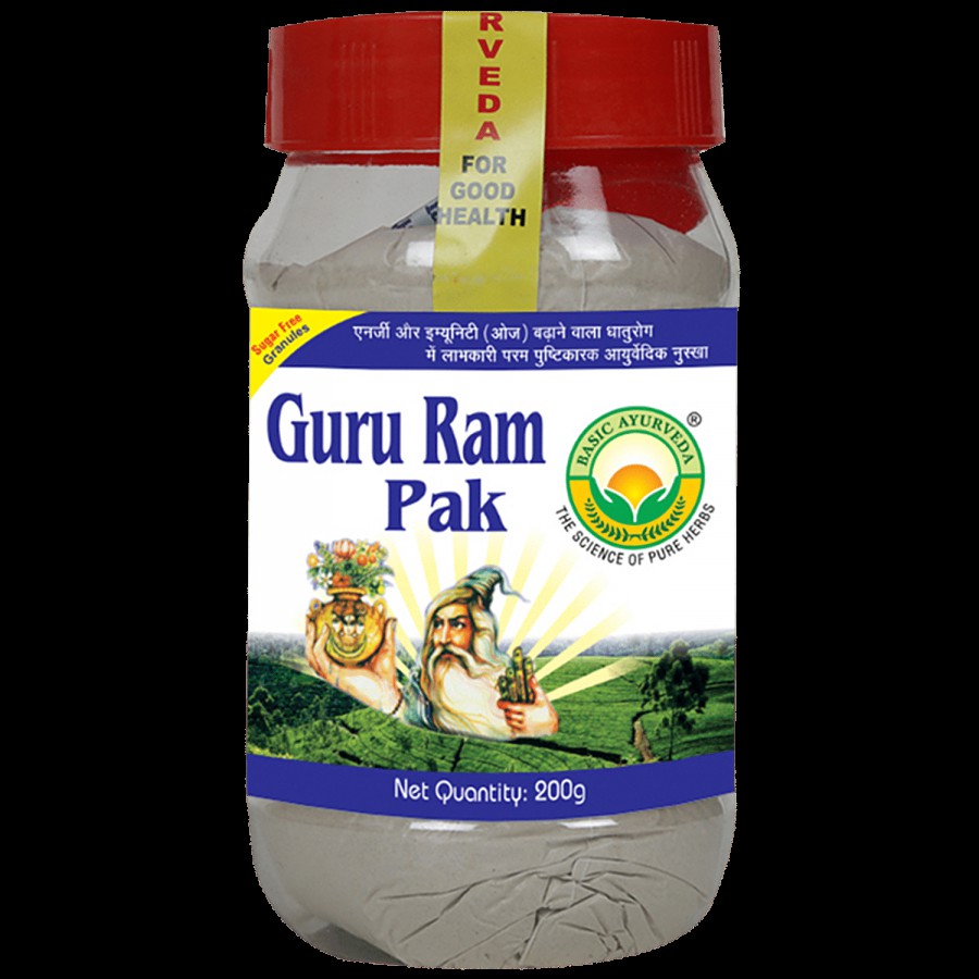 Basic Ayurveda Guru Ram Pak - Strengthens The Nerves & Tissues