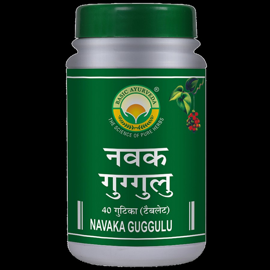 Basic Ayurveda Navaka Guggulu Tablets - For Joints Health