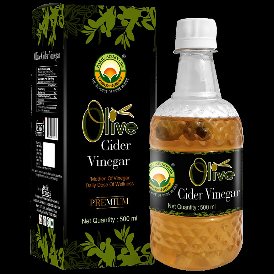 Basic Ayurveda Olive Cider Vinegar - Premium