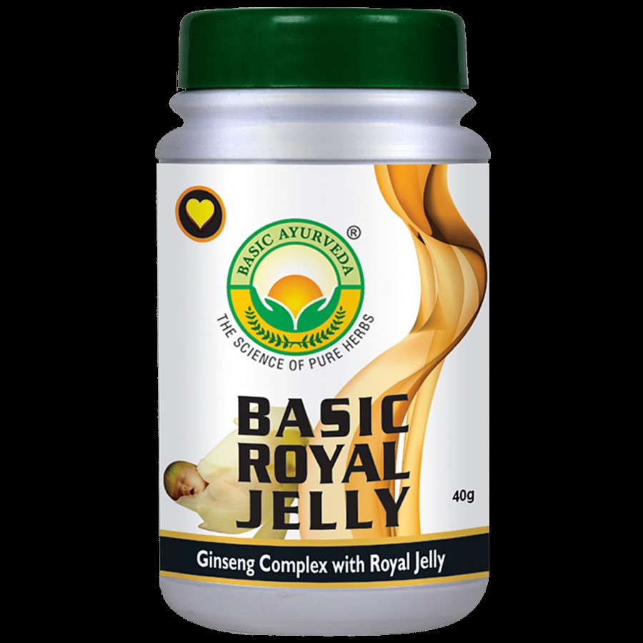 Basic Ayurveda Royal Jelly - With Ginseng