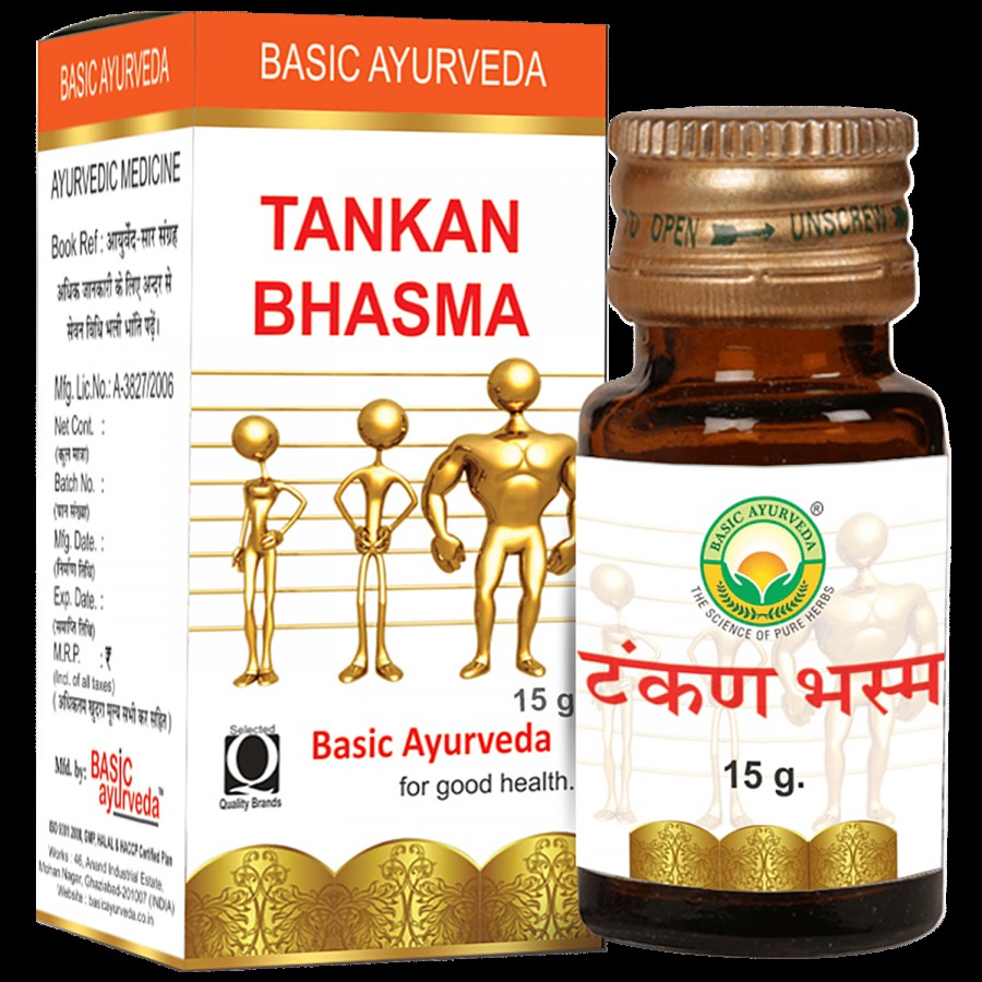 Basic Ayurveda Tankan Bhasma -  Breathing Problems