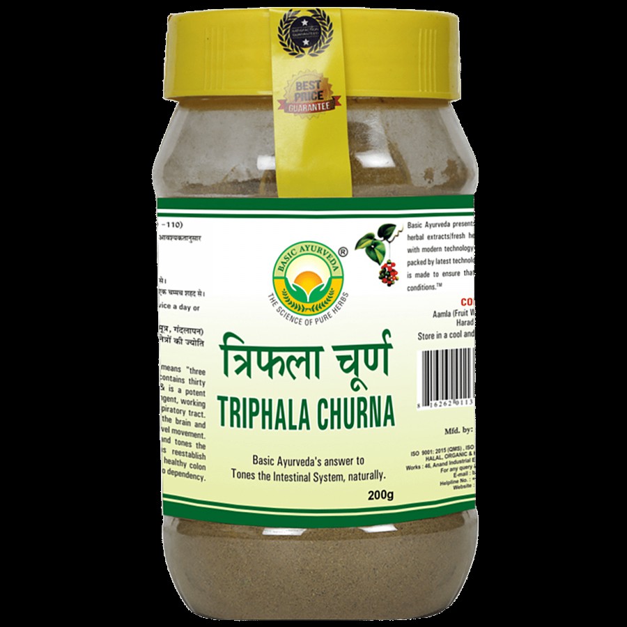 Basic Ayurveda Triphala Churna - Useful in Skin Disease