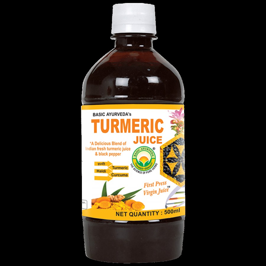 Basic Ayurveda Turmeric Juice - Organic Herbal