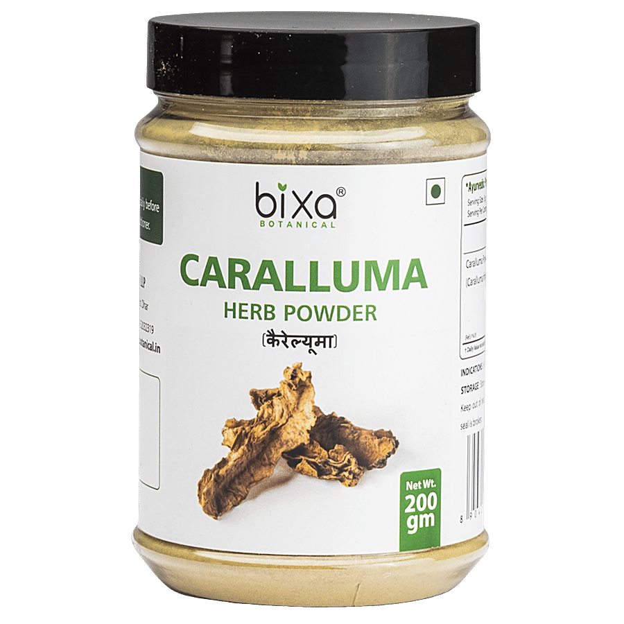 Bixa Botanical Caralluma Herb Powder - Supports Appetite Suppression & Fat Metabolism