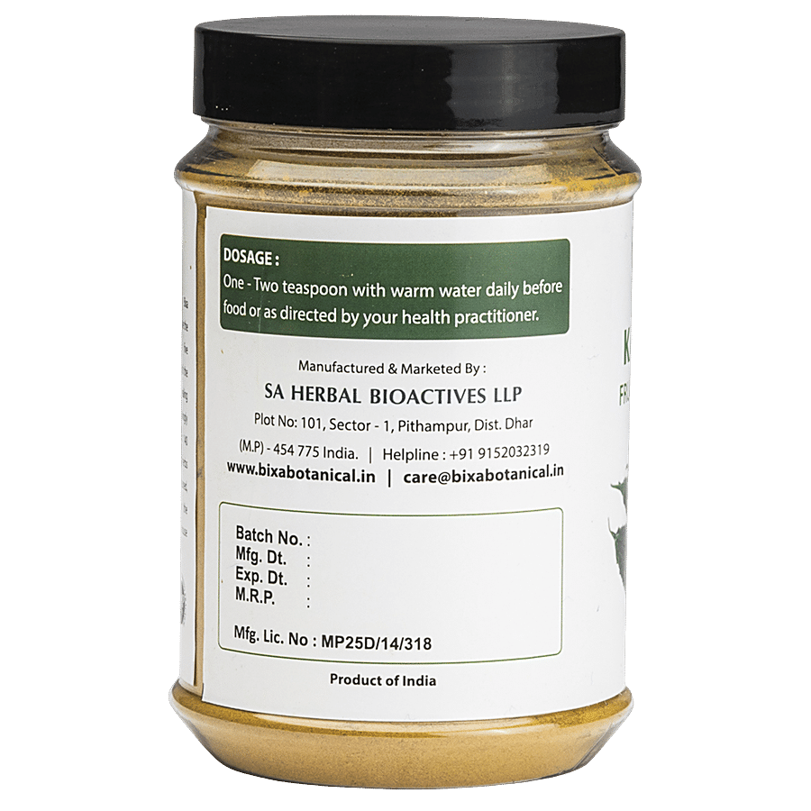 Bixa Botanical Karela Powder - Supports As Blood Purifier & De-toxifier