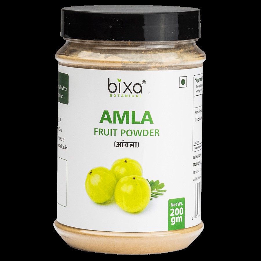 Bixa Botanical Amla Fruit Powder - Supports As Natural Vit C Supplement